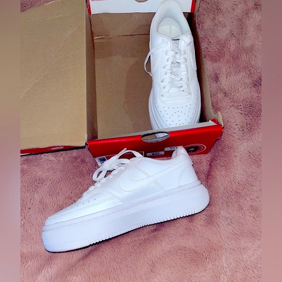 Nike Women's Court Vision Altaltr-Platform Sneakers - Picture 3 of 7